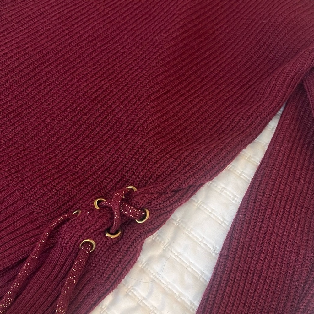 Burgundy Sweater